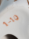Скульптура фарфор" Мишка-футболист "Динамо", h-11, ЗХК, 1950-е гг.  УТ-00000645