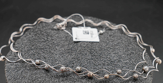 Колье серебряное (14,06 г, Серебро, 925)